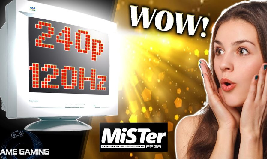 240p 120Hz MiSTer FPGA PC VGA CRT Settings / Guide / How To Get Best Video Settings for 31kHz CRT