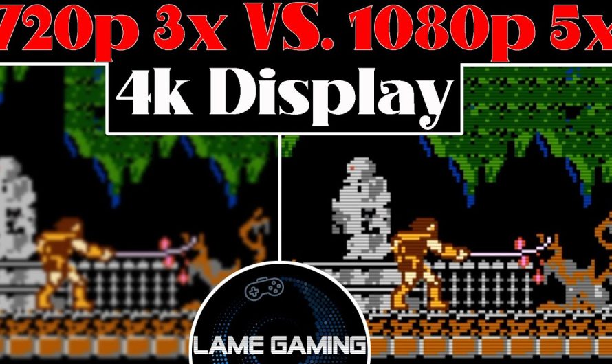 MiSTer FPGA … 720p 3x vs 1080 5x Scaling …. Whats best settings for 4k Display