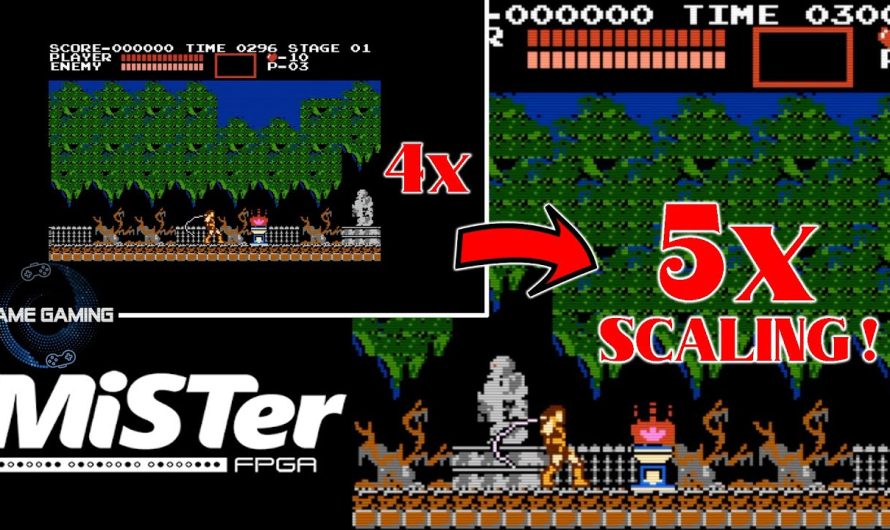 MiSTer FPGA Best Graphics/ Video Settings for me ||| 5x SCALING ||| How to enable it