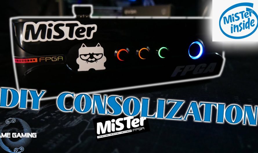 MiSTer FPGA DIY Console System Case … Mini ITX Consolization … Step by Step Custom Case Guide