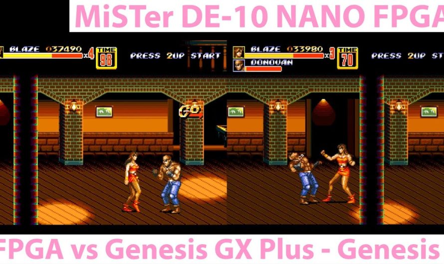 MiSTer FPGA Sega Genesis – FPGA Emulation vs Genesis GX Plus – Sega Genesis Showdown!