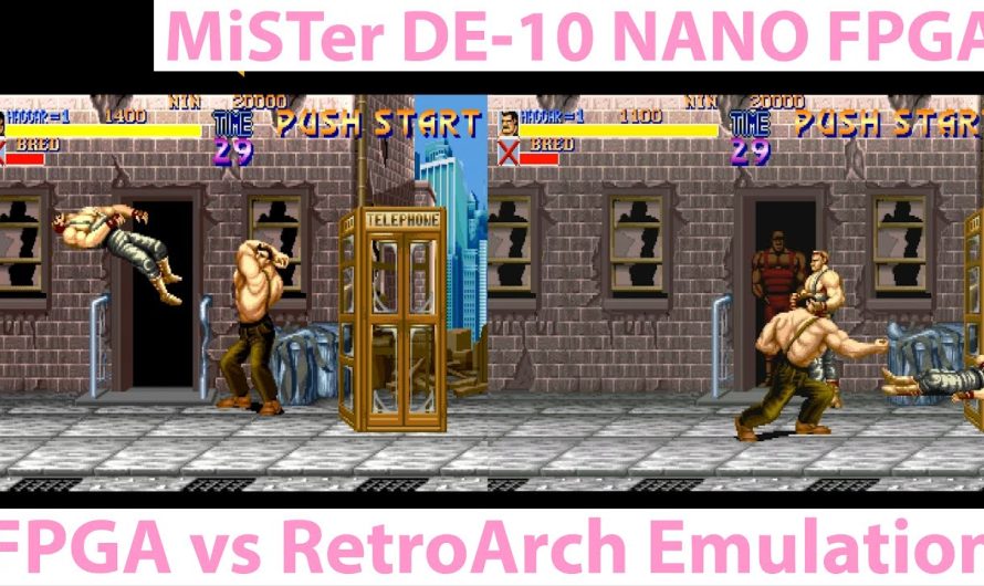 MiSTer FPGA DE-10 – FPGA Emulation vs Software Emulation in RetroArch – which is « better »