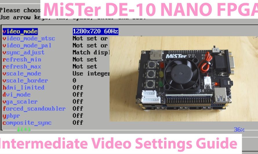 MiSTer FPGA Intermediate Video Settings Guide – Resolution, Scaler Options and Video Filters