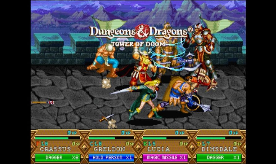 MiSTer FPGA – Dungeons & Dragons: Tower of Doom [2 Player] / Capcom CPS-2 Arcade [BETA]