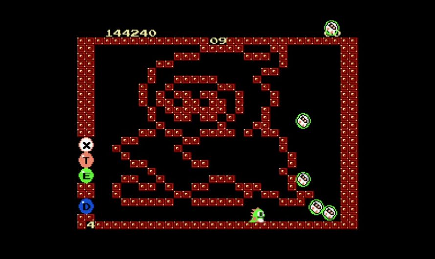 MiSTer FPGA – Bubble Bobble NES/Famicom [13 stage challenge 390,650]