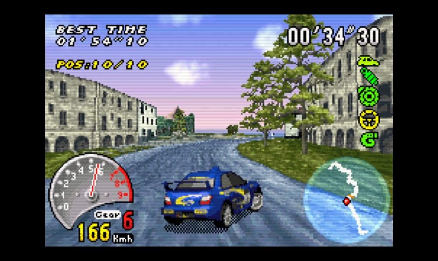 MiSTer FPGA – V-Rally 3 / Gameboy Advance [Subaru Impreza]