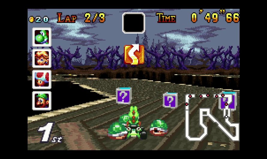 MiSTer FPGA – Mario Kart : Super Circuit [Yoshi 100cc Flower Cup] / Gameboy Advance