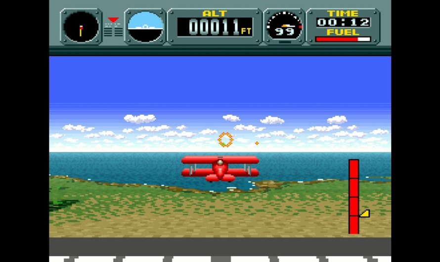 MiSTer FPGA – Pilotwings (パイロットウイングス) / SNES (Super Famicom)  [First 3 Stages]