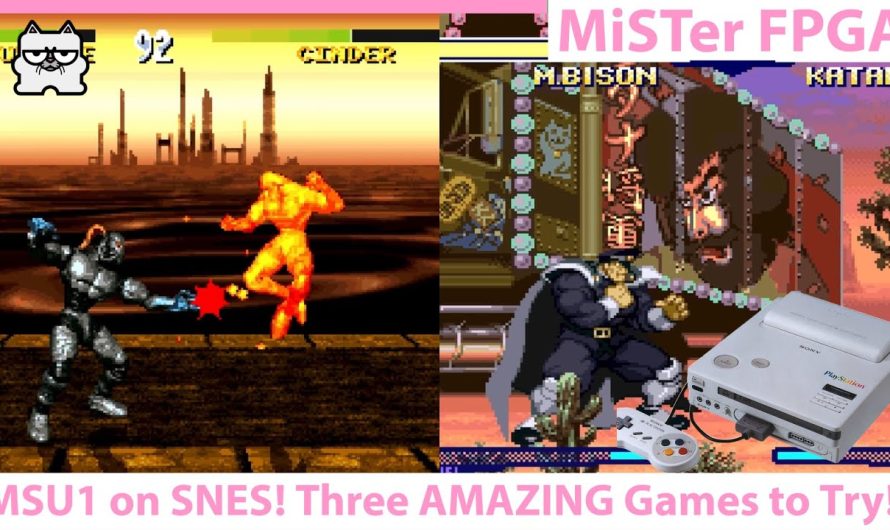 Monsieur FPGA DE10 NANO !  SNES MSU1 et les meilleurs jeux à essayer !  Plus de plaisir avec les CD SNES sur MiSTer FPGA