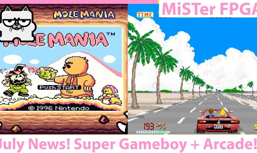 Monsieur FPGA DE10 NANO !  Nouvelles de juillet !  Super Gameboy est là + Mises à jour Arcade TNMT, OutRun et plus encore !