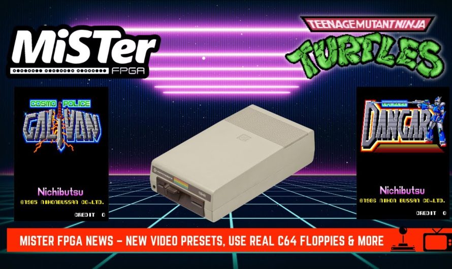 MiSTer FPGA News – New Video Presets, Use Real C64 Floppies & More