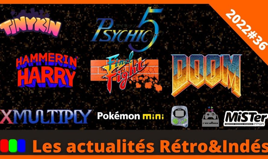 XMultiply, Hammerin Harry, Psychic5, Tinykin, Voxel Doom, Final Fight – Les actualités Rétro&Indés