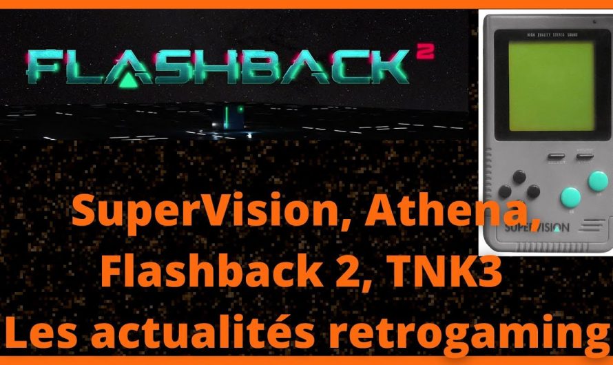 SuperVision, Flashback2, Chouji Meikyuu Legion, Kozure Ōkami,  Athena, Les actualités retrogaming
