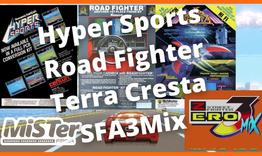 Hyper Sports, Road fighter, Terra cresta, Street Fighter zero 3 mix – Les actualités Retro