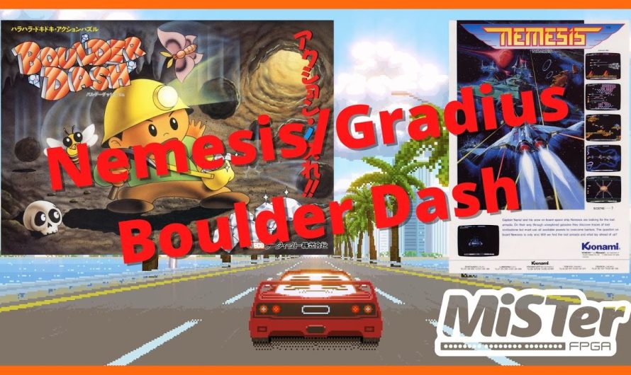 Nemesis/Gradius et Boulder Dash sur votre MisterFPGA, les actualités rétro-gaming