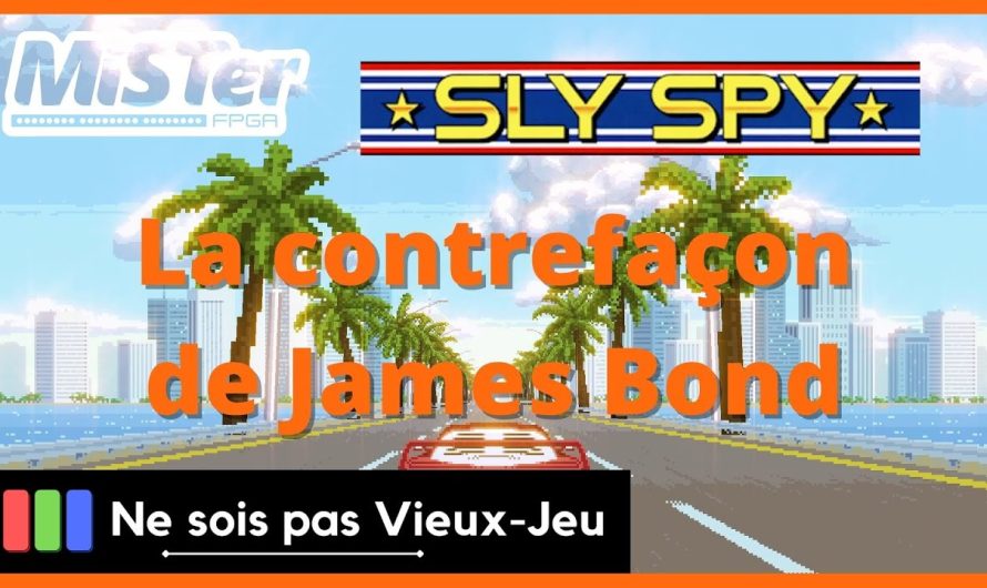 Une contrefaçon de james bond, La station de jeu de sony et les vieux jeux de Maitre SEGA,actu rétro