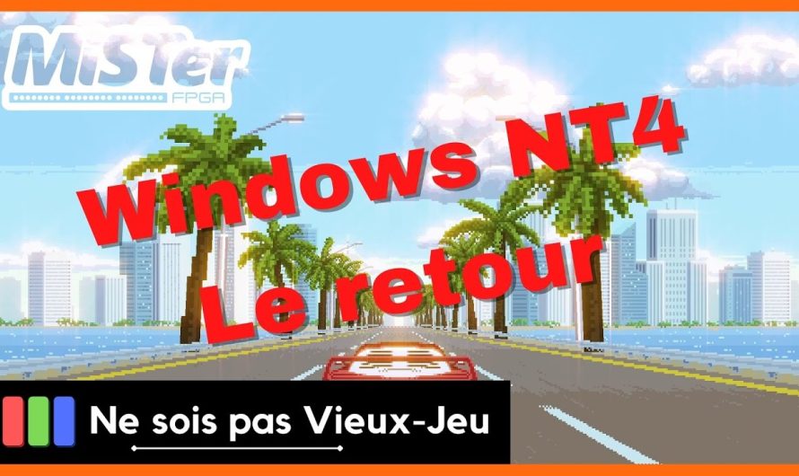 Jaguar, Windows NT4 sur misterfgpa, Zero Wing sur misterfpga, Wonderboy collection Switch/PS4