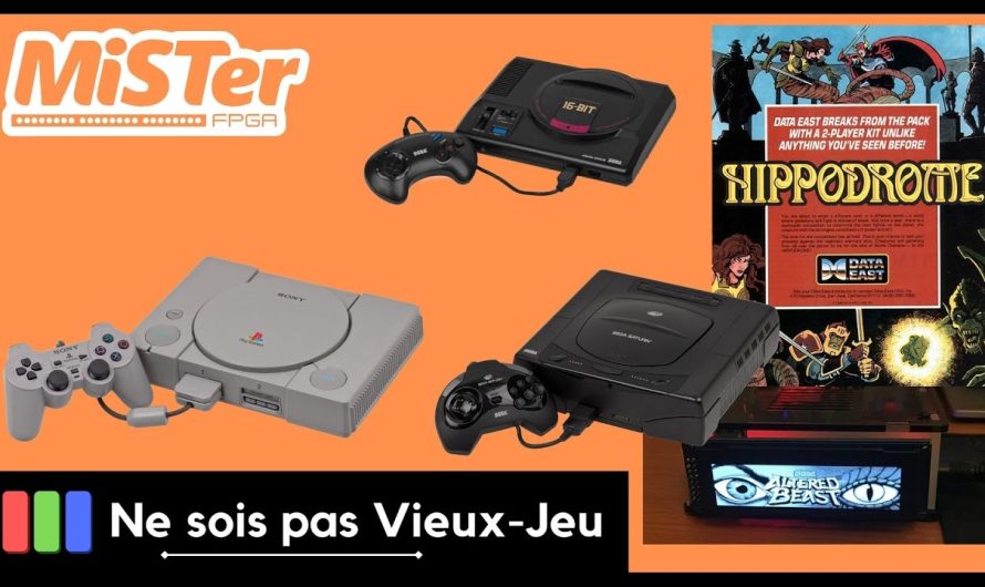 MisterFPGA, Megadrive, Arcade, Playstation, Saturn