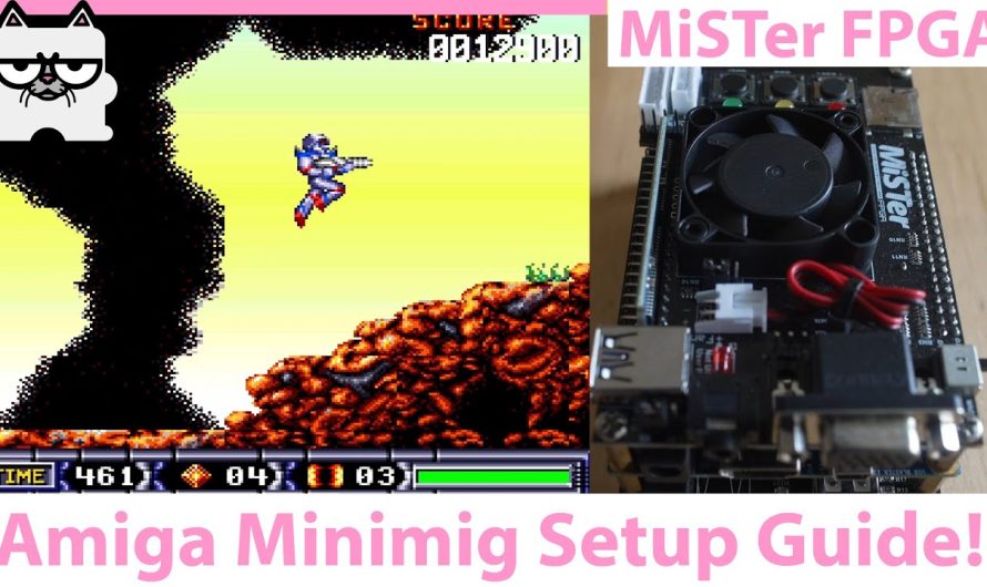 MiSTer FPGA DE10 NANO Amiga Minimig Setup Guide, Core Revue et jeux à jouer ! Son AMAZING !