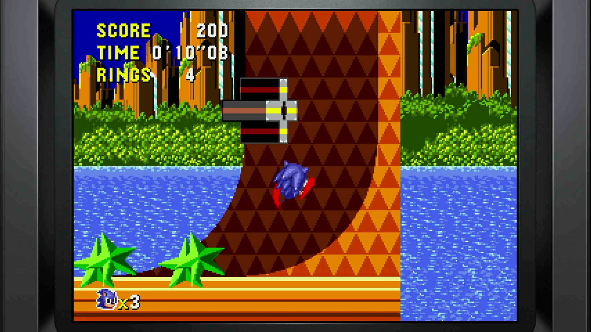 Sonic CD sur la Sega Genesis Mini 2
