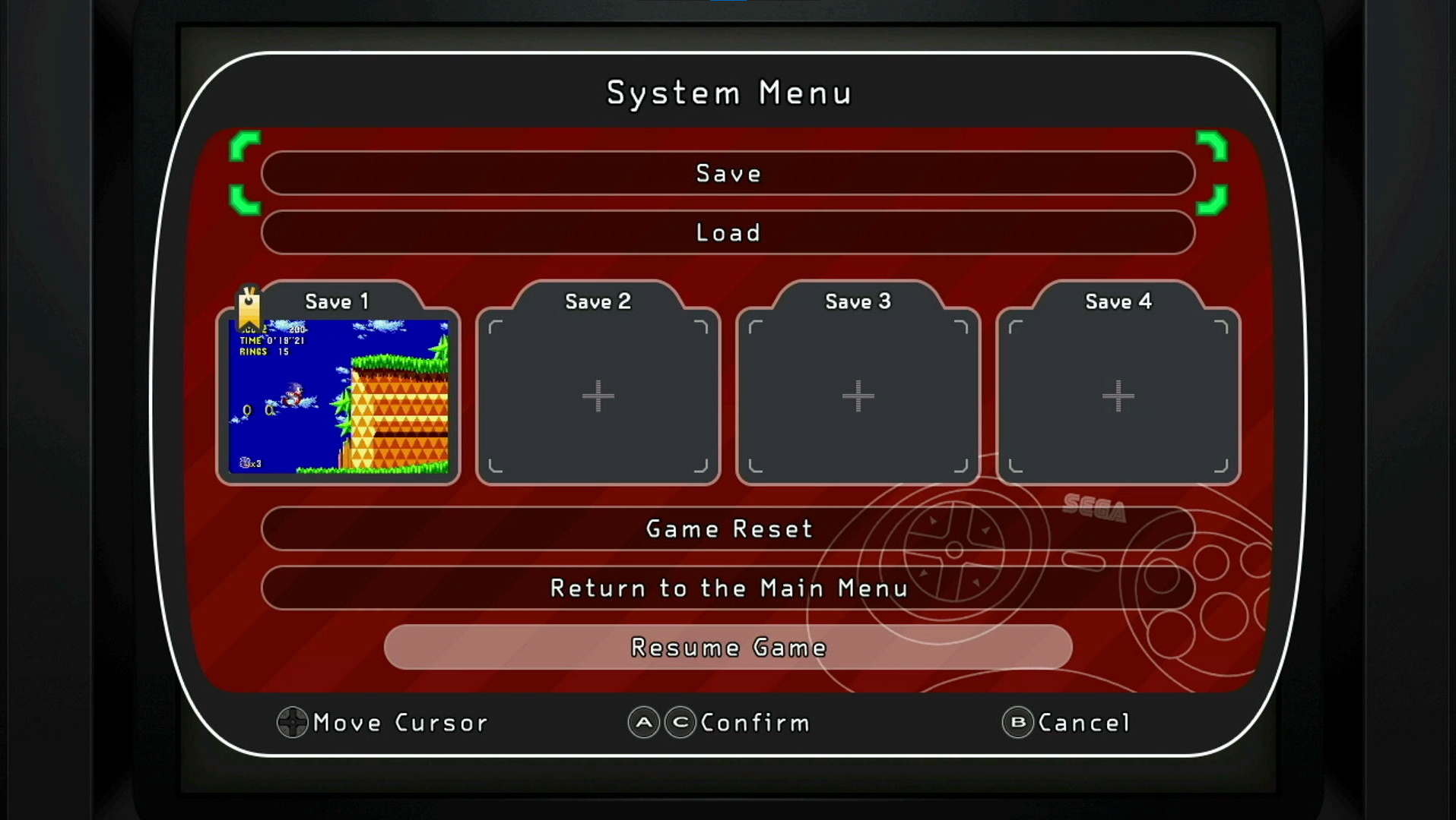 Interface Sega Genesis Mini 2