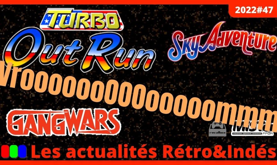 Turbo Outrun, GangWars, Sky Adventure, Super Champion Baseball, Atari50 – Les actualités Rétro&Indés