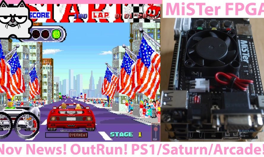 MiSTer FPGA DE10 NANO Nouvelles de novembre ! OutRun est ICI ! Mises à jour PS1 et Sega Saturn ! FM TOWNS et PLUS encore !