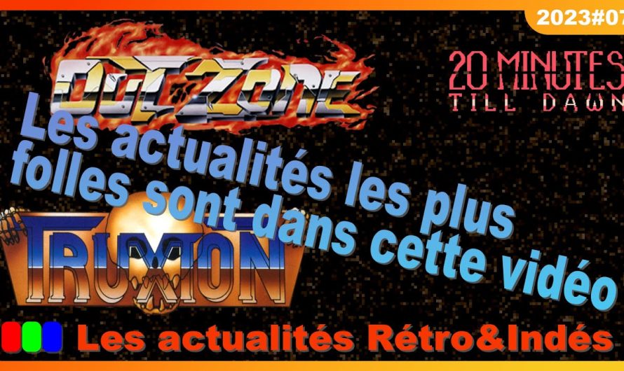 Out zone, Truxton, Zero Wings, Twin Cobra, Gameboy et Gameboy Advance – Les actualités Rétro&Indés
