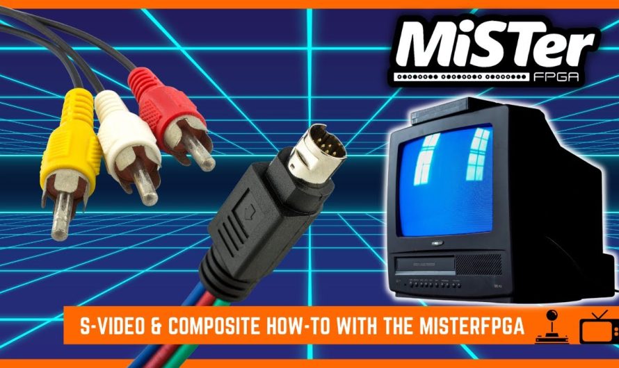 MiSTer FPGA S-Video & Composite How-To