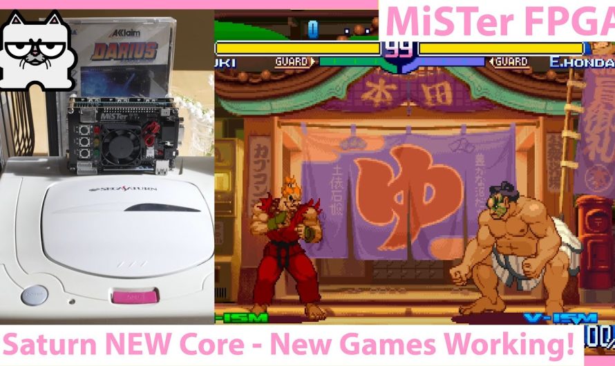 MiSter FPGA DE10 NANO ! Nouveau Sega Saturn Core Les nouveaux jeux fonctionnent ! Tester d&rsquo;autres hits de la Saturn !