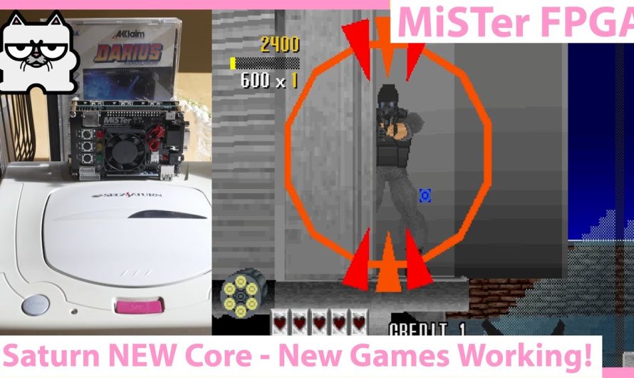MiSTer FPGA Sega Saturn Nouveau Core Tests ! Les nouveaux jeux fonctionnent ! Tests de jeux à la demande des spectateurs et coupes sombres !