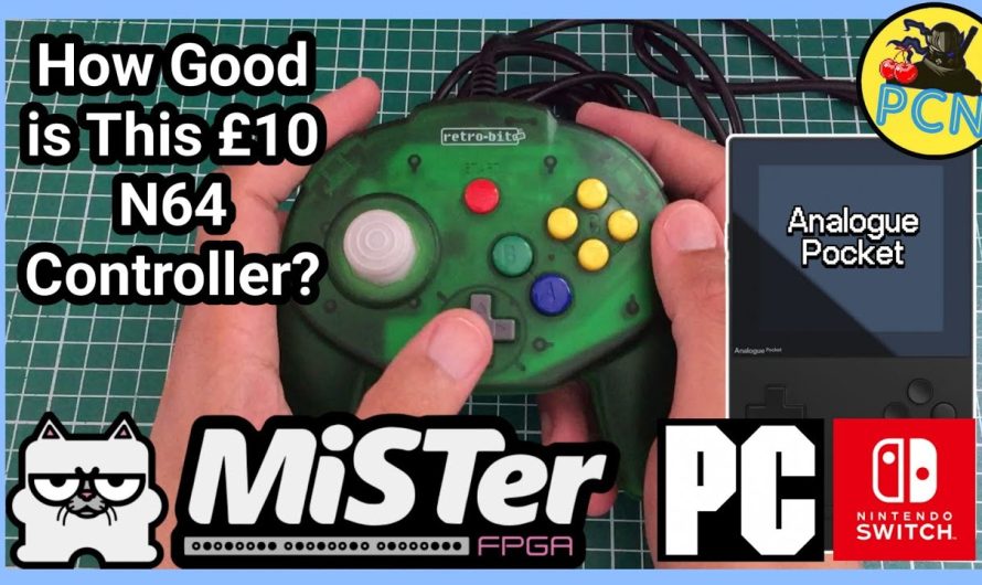 Retro-Bit Tribute 64 USB Controller | MiSTer, Analogue Pocket, PC, Switch