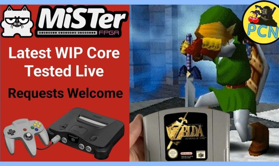 N64 MiSTer FPGA – WIP Core Live Testing (20230820)
