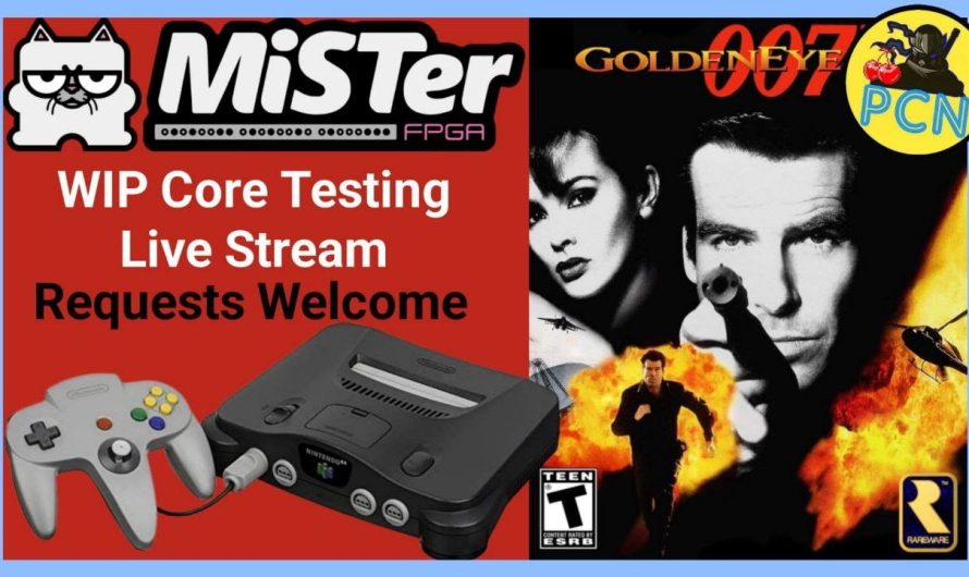 N64 MiSTer FPGA – WIP Core Live Testing (20230818)