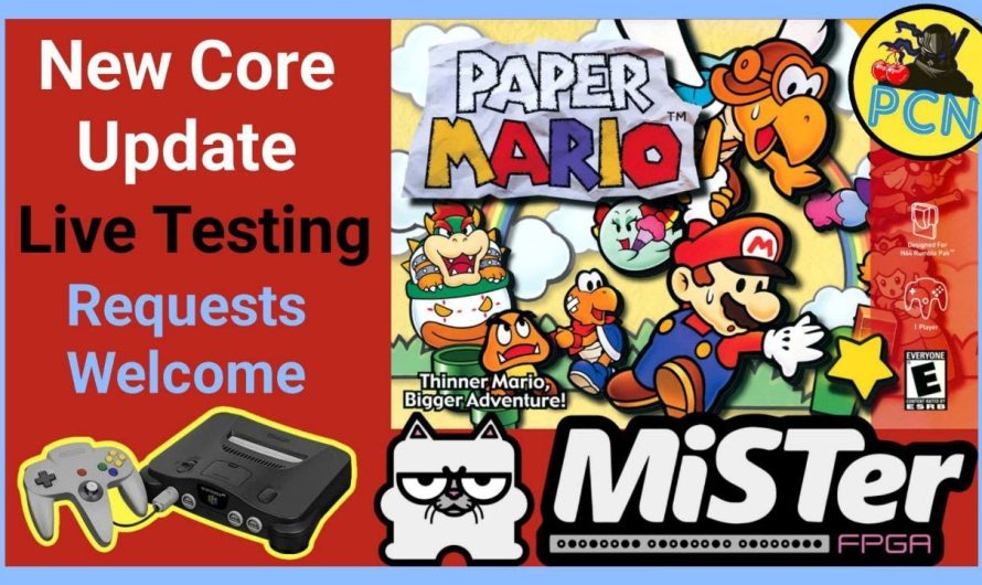 N64 MiSTer FPGA – WIP Core Live Testing (20230814)