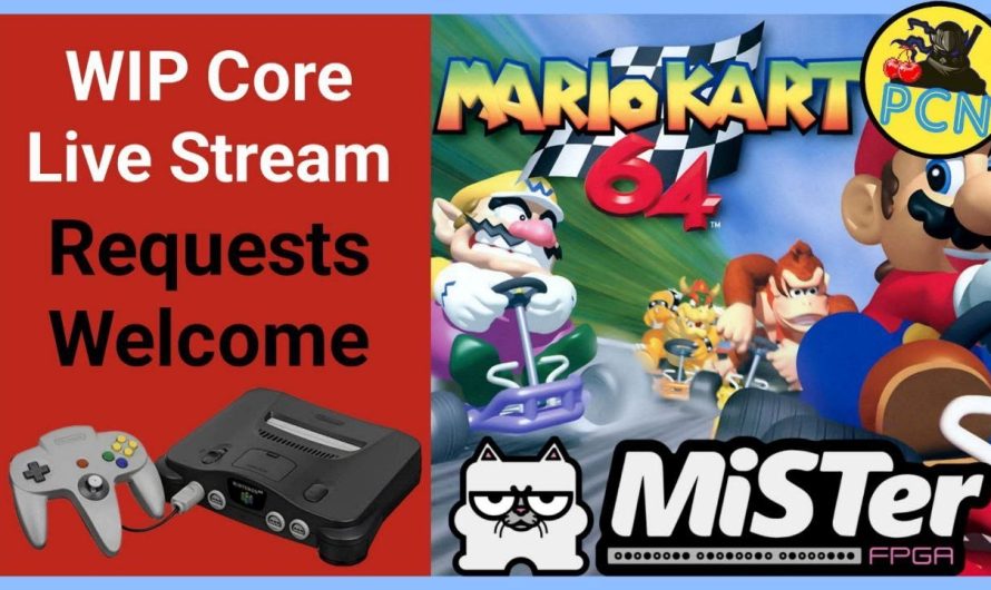 N64 MiSTer FPGA – WIP Core Live Testing (20230813)
