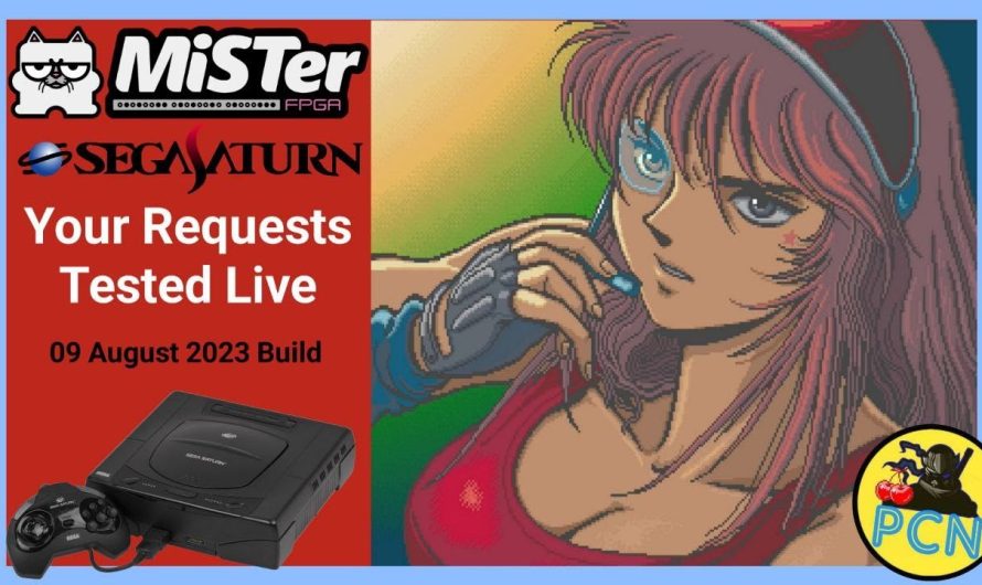 Sega Saturn – MiSTer FPGA – Live Game Testing (20230809)