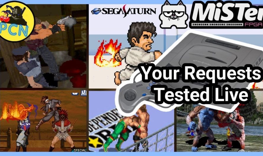 Sega Saturn – MiSTer FPGA – Live Game Testing