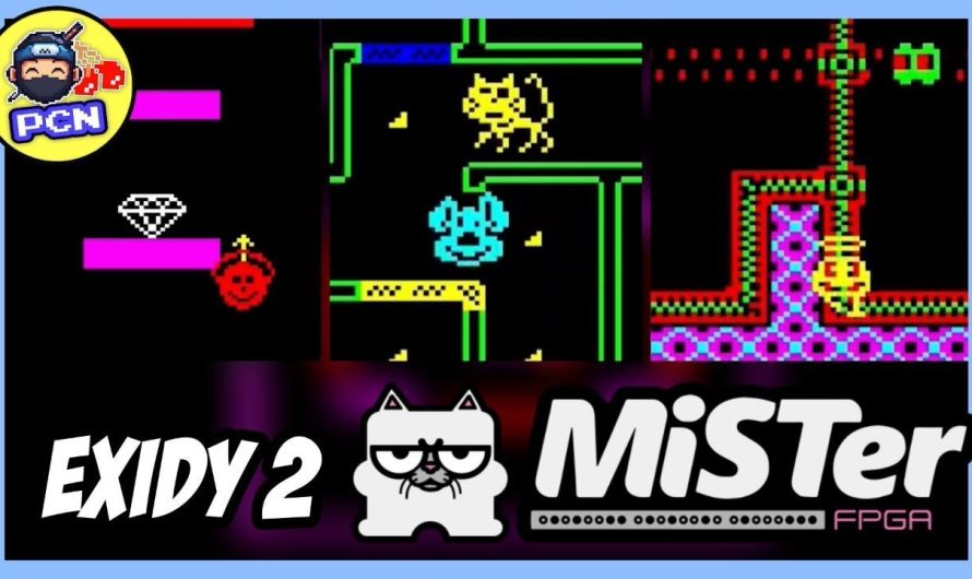 EXIDY 2 Beta | Venture, Mouse Trap & Pepper II | MiSTer FPGA