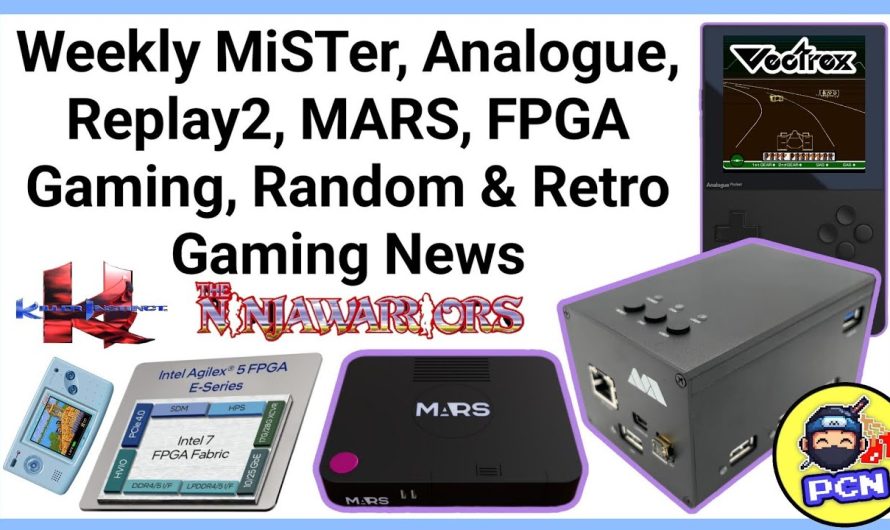 MiSTer, Analogue Pocket, Replay2, FPGA Gaming, Random & Retro Gaming News (ep84)